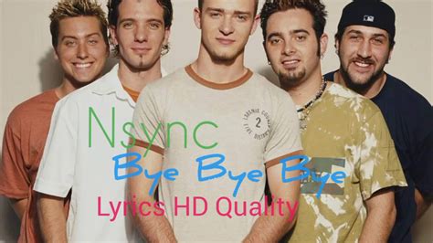 Watch the official music video for "Bye Bye Bye" by *NSYNCListen to *NSYNC: https://NSYNC.lnk.to/listenYDSubscribe to the official *NSYNC YouTube channel: ht...